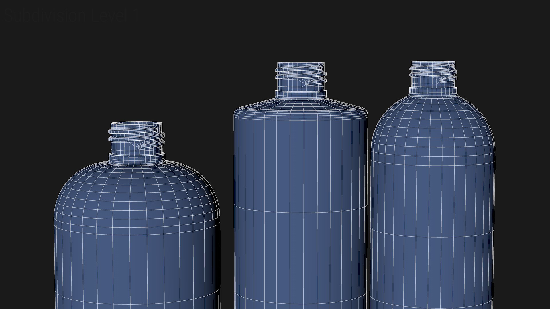 Plastic Cosmetic Bottles Trio Set 16oz-A 3D https://p.turbosquid.com/ts-thumb/5J/l2w8ko/HX/wireframe_03/png/1760732196/1920x1080/fit_q87/97292507111695fb26827c92b43ac3637eb804c4/wireframe_03.jpg