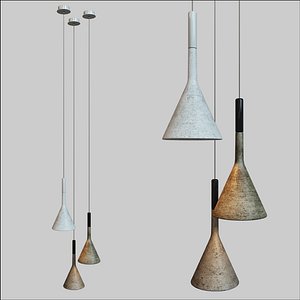 aplomb pendant grey 3D