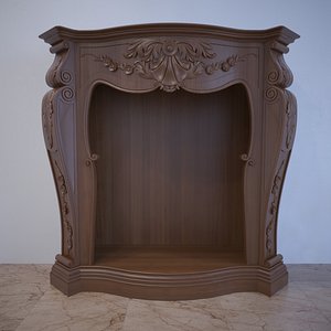 fireplace 3d model