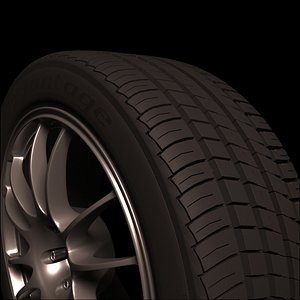 bfgoodrich car wheel 3D model