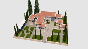 Mediterranean House Complex 01 model