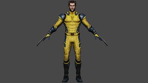 Wolverine 3D model