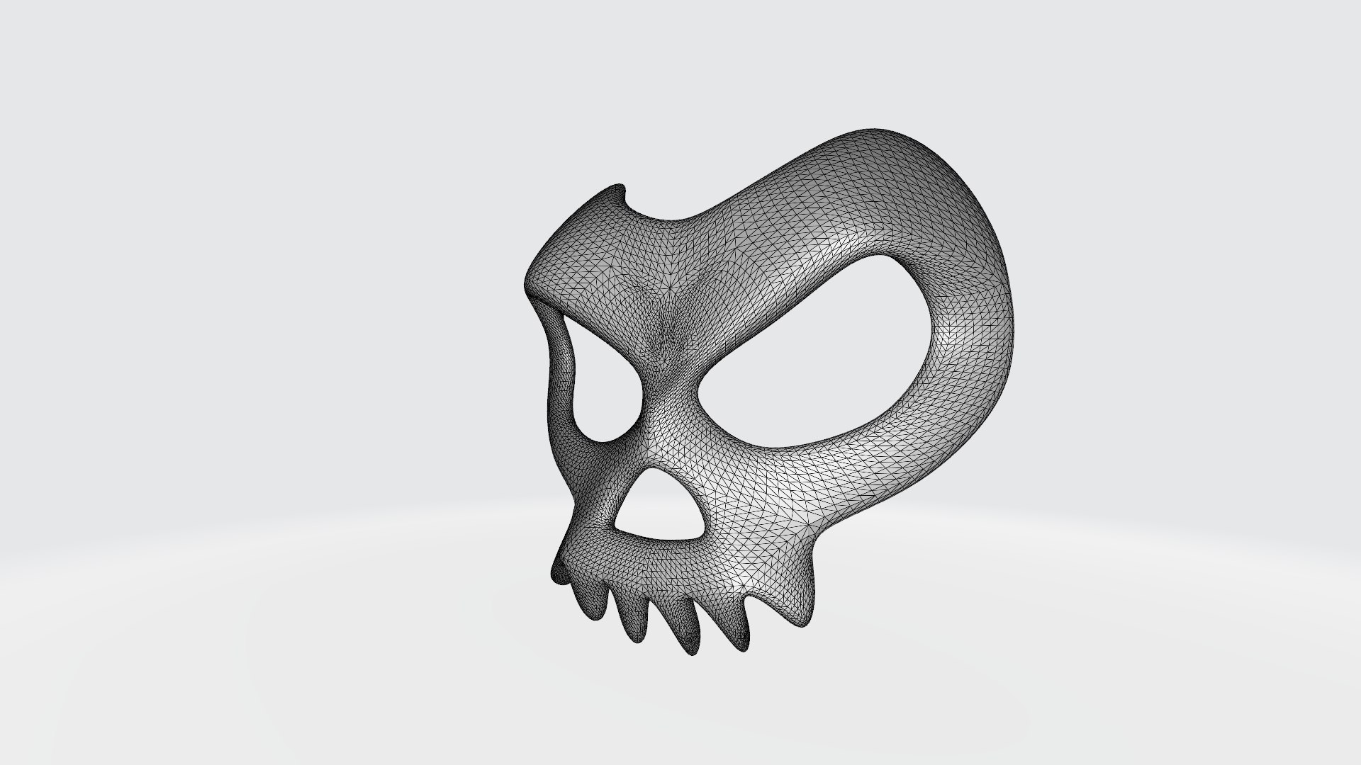 3D Softened Skull Mask Model - TurboSquid 2323323