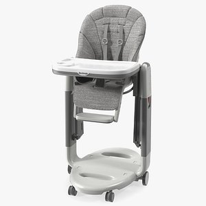 Peg Perego High Chair Tatamia Vertical Grey