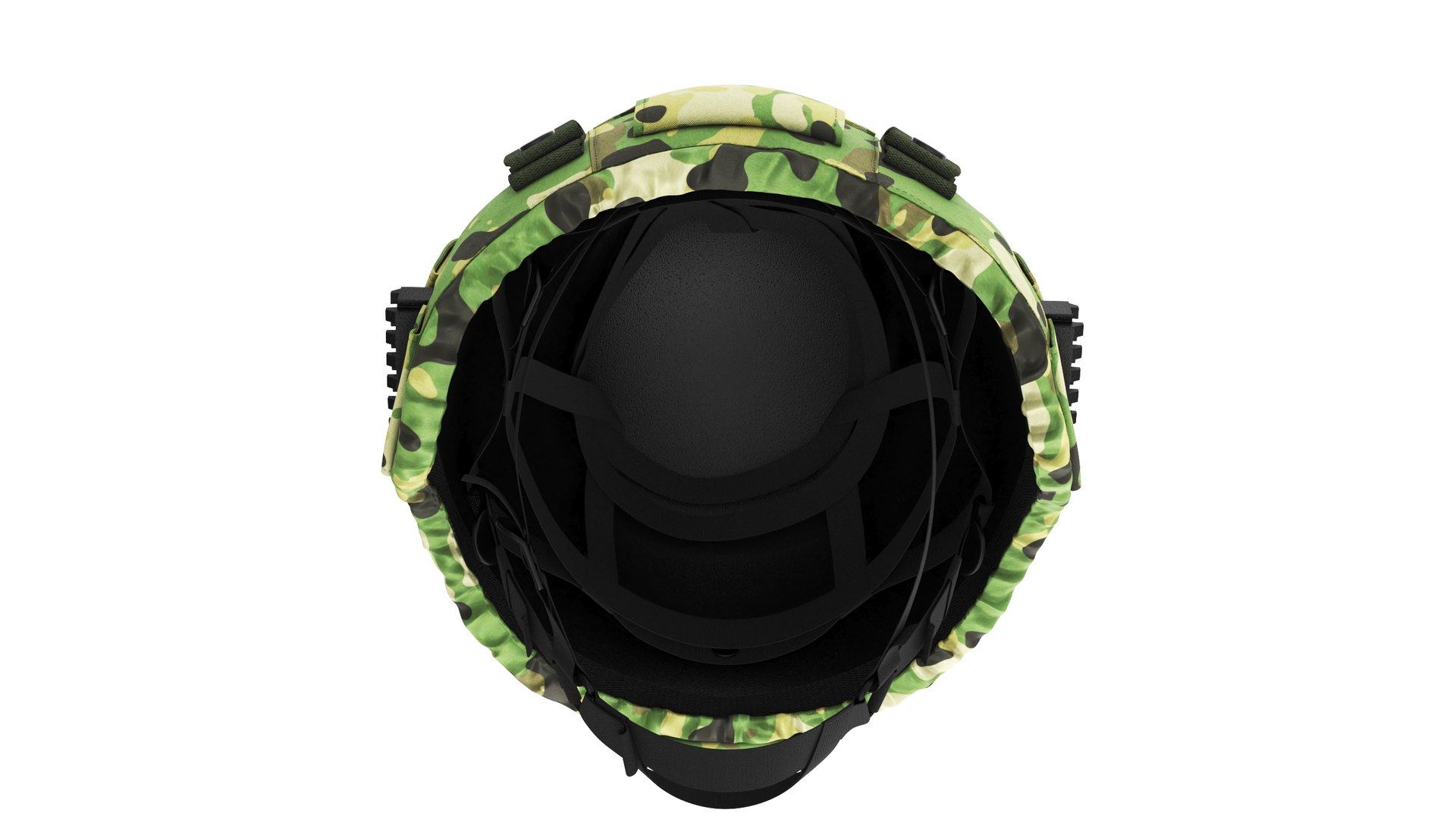 3D Helmet Black Ratnik Grass Case - TurboSquid 2016171