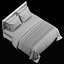 Letto semplice per camera d'albergo 2