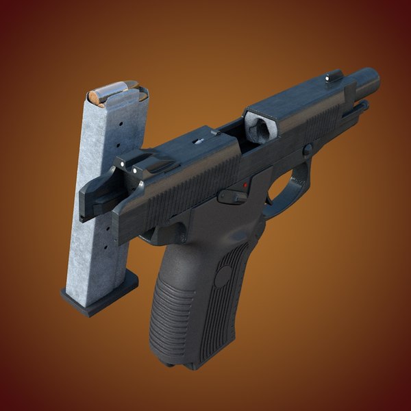 3dsmax mp-443 grach yarygin pistol