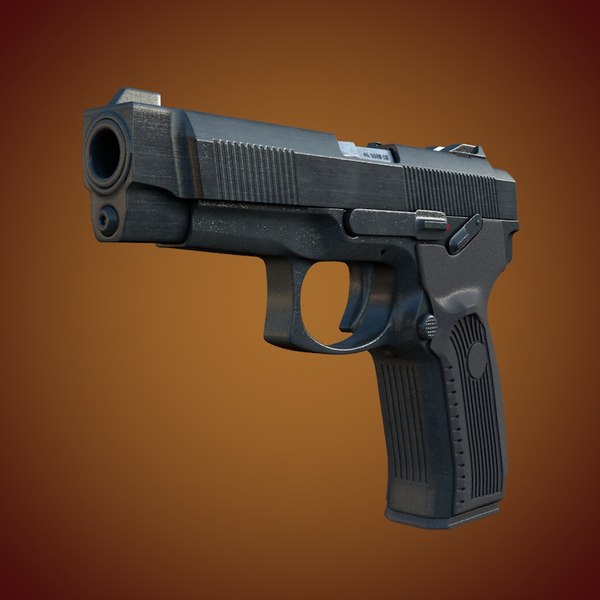 3dsmax mp-443 grach yarygin pistol