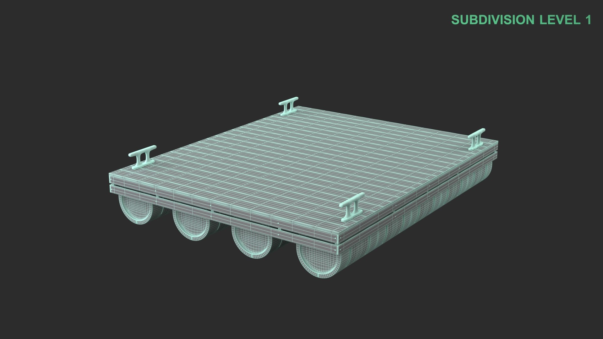 3D Floating Pontoon model https://p.turbosquid.com/ts-thumb/5K/E3cVAm/iT/wireframe_0004/jpg/1738700258/1920x1080/fit_q87/a7e11b9584a5441f9ef3fff067aaf676edf43516/wireframe_0004.jpg