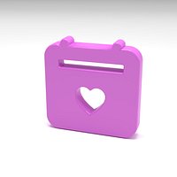 Calendar heart