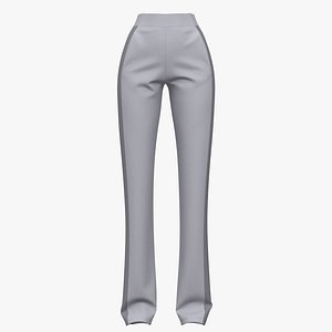 3D Sweatpants Female 2v PBR model