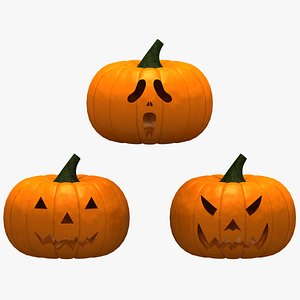 halloween pumpkin 3d max