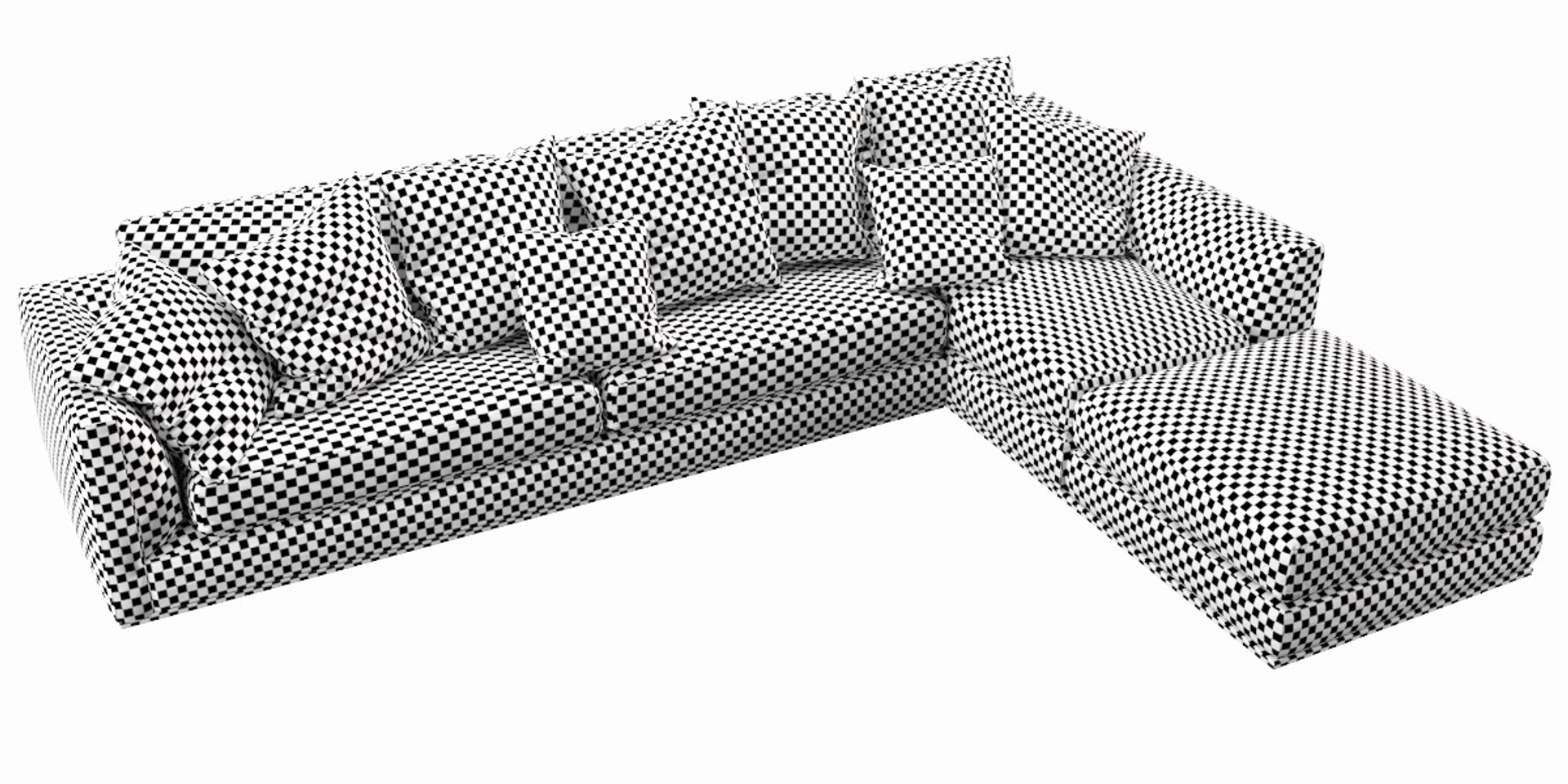 B Italia Richard Sofa 3D Model - TurboSquid 1505243