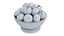Tangerines in white bowl