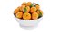 Tangerines in white bowl