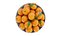 Tangerines in white bowl