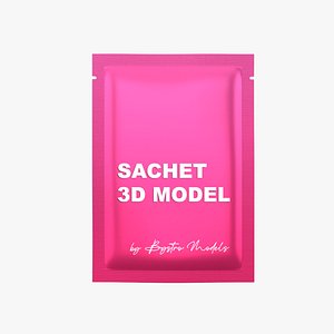 Sachet 6 3D model