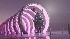 Sci-Fi Environment Animation model