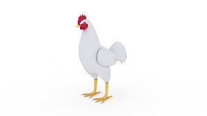 3D Cartoon Chicken
