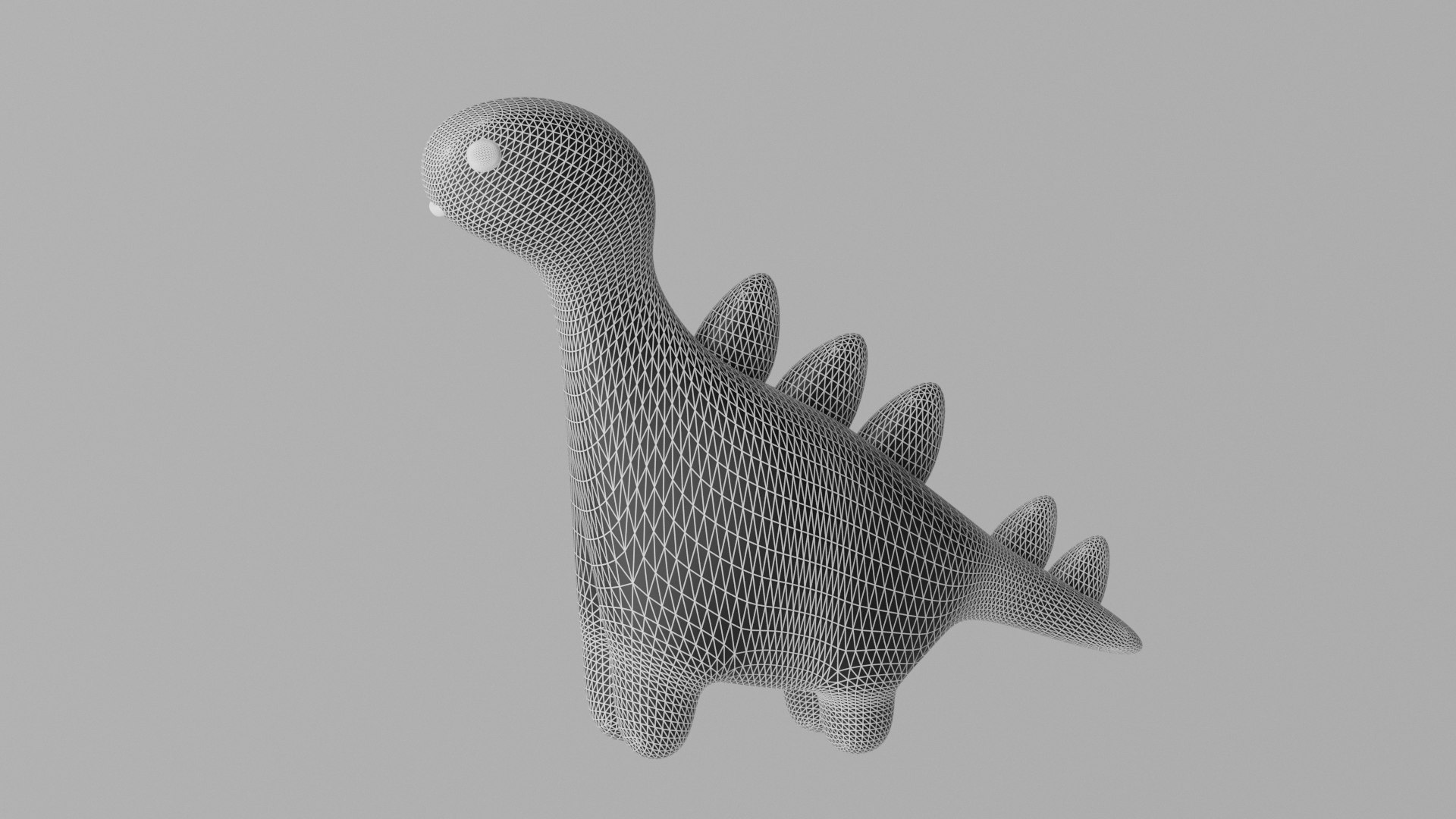 3D Model Cartoon Cute Dinosaur Toy - TurboSquid 1930744