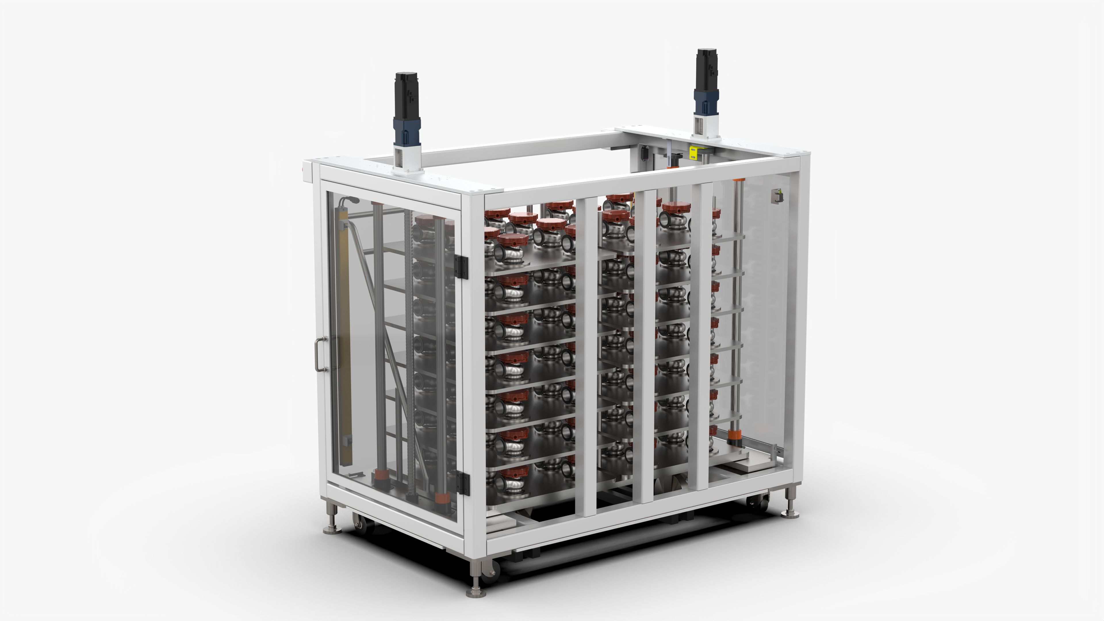 modelo 3d Automatic Lifting Silo Module - TurboSquid 2011256