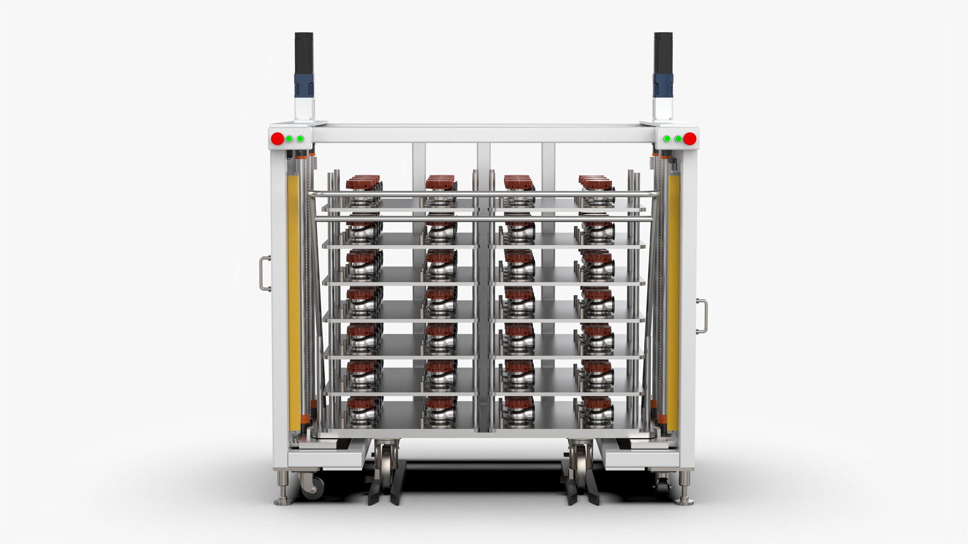 modelo 3d Automatic Lifting Silo Module - TurboSquid 2011256