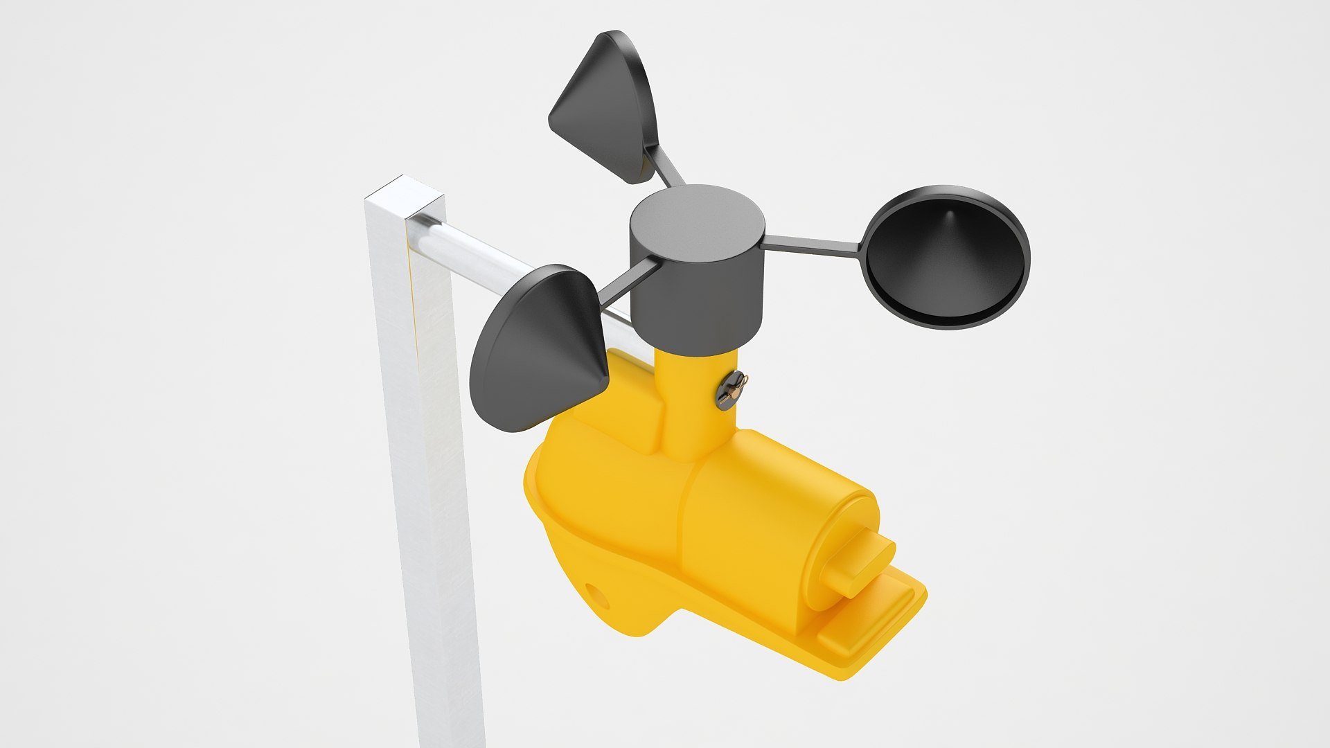 3D Wireless Wind Speed Sensor 06 Model - TurboSquid 1726416