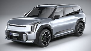 KIA EV9 GT 2026 3D model