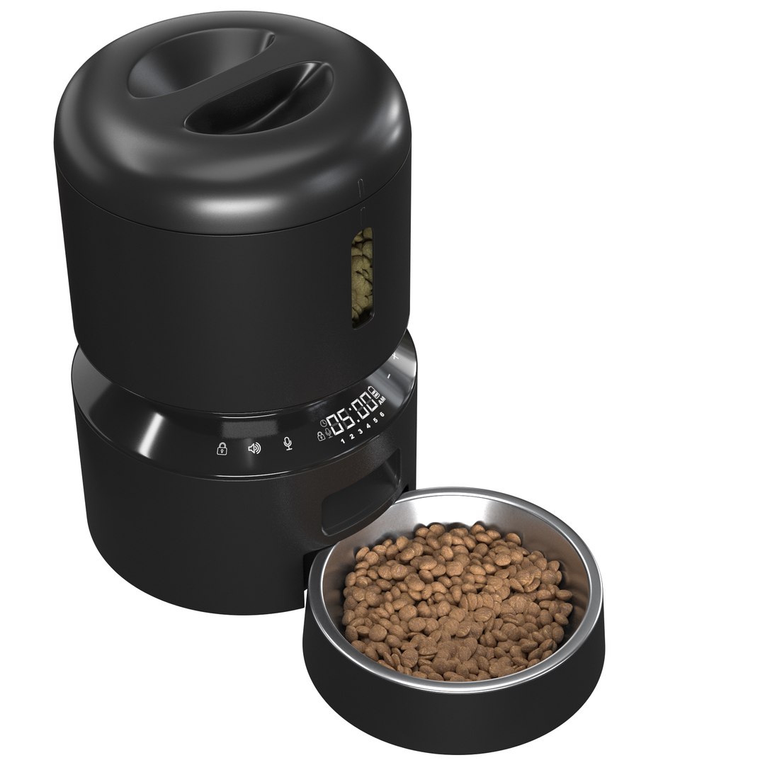Automatic Pet Feeder 3D https://p.turbosquid.com/ts-thumb/5K/Zg0JAw/Rr/5/jpg/1696253584/1920x1080/fit_q87/07780b16ce1faaa600b8d790ae2fc3935985390f/5.jpg