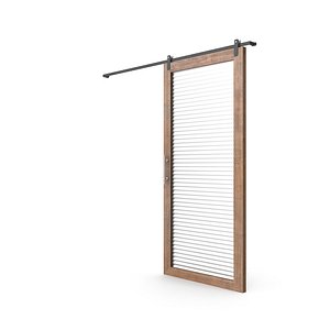 sliding door 3D