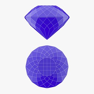 3D Portuguese Rose Gemstone - Printable model