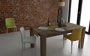 Dining Table Scene