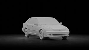 3D Toyota Avalon XL 2001 model