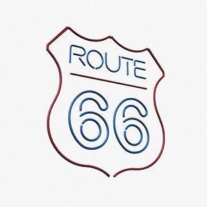 route 66 neon max
