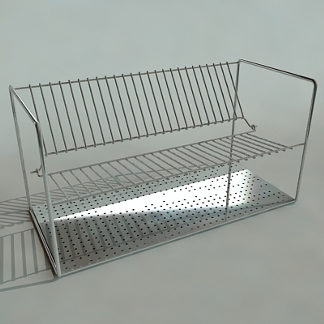 IKEA LILLHAVET Multifunctional dish rack set | 3D model