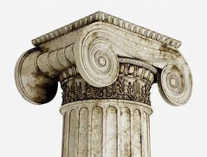 Three column. Античные колонны. Древнегреческие колонны. Греческие колонны 3d модель. Античная колонна 3д модель.