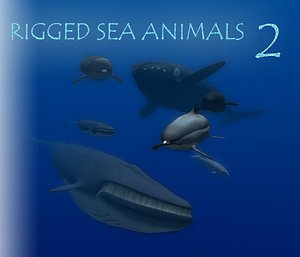 Rigged Sea Animals II