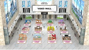 Virtual Exhibition Summit Area Animated People 002