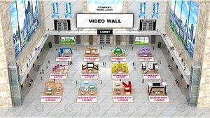 Virtual Exhibition Summit Area Animated People 002