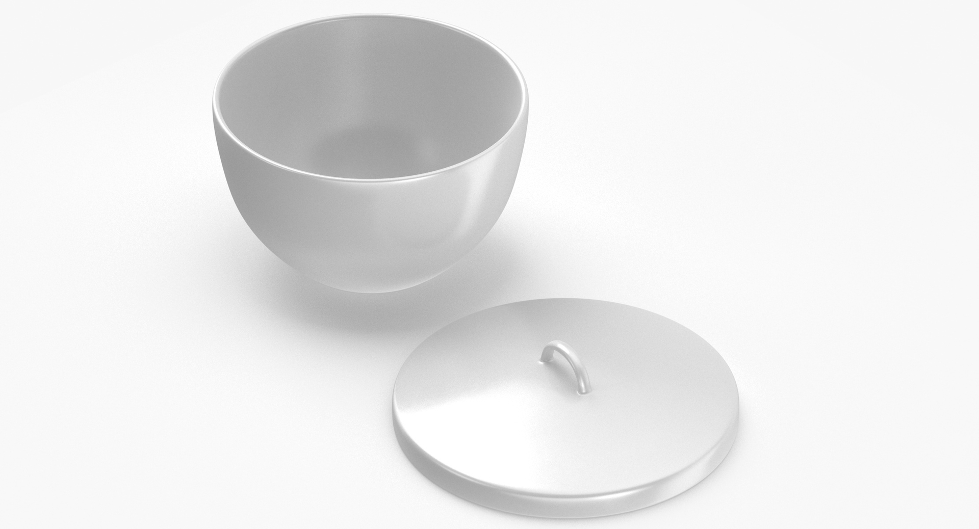 3D crucible 100ml open 02 model TurboSquid 1710338