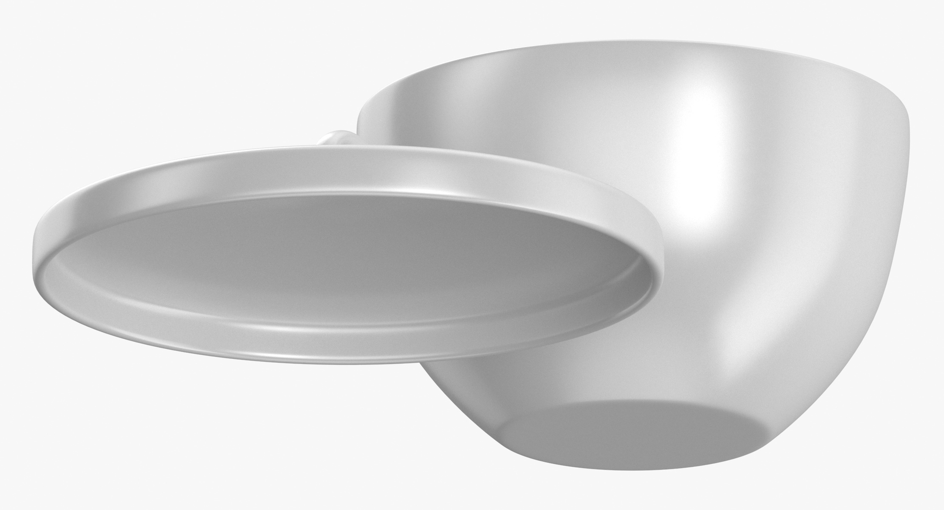 3D crucible 100ml open 02 model TurboSquid 1710338