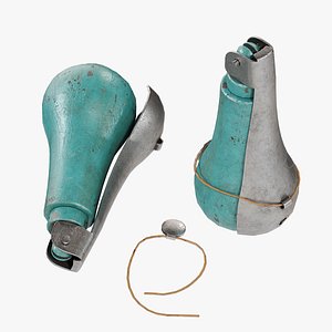 3D model French Percutante No 1 grenade