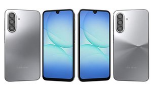 Samsung Galaxy A17 Gray 3D model