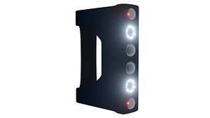 3D 3D dual scanner low-poly model