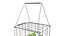 Wire Tennis Ball Hopper Basket and Racket