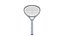 Wire Tennis Ball Hopper Basket and Racket