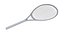 Wire Tennis Ball Hopper Basket and Racket