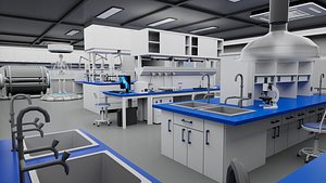 Science Medical Laboratory interior