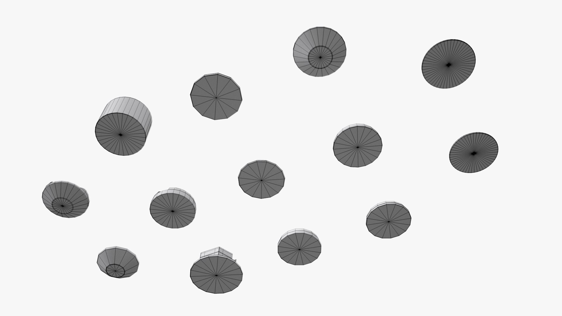 3D types screw heads https://p.turbosquid.com/ts-thumb/5K/w00Ujc/vN/screwheadscollection203wireframe/jpg/1645874076/1920x1080/fit_q87/b9af8c32e55449ff78a5c1073a93641c63ac6a18/screwheadscollection203wireframe.jpg