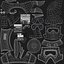 Capacete Star Wars Scout Trooper Stealth Preto Brilhante